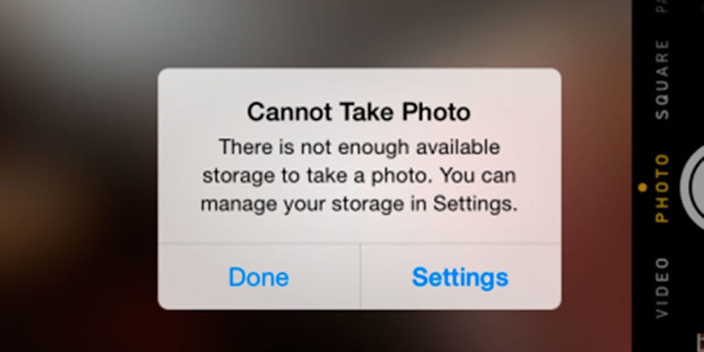 iphone 7 storage